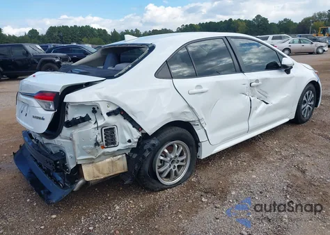 2022 Toyota Corolla Hybrid Le из США, поврежденный, VIN JTDEAMDE5NJ036848